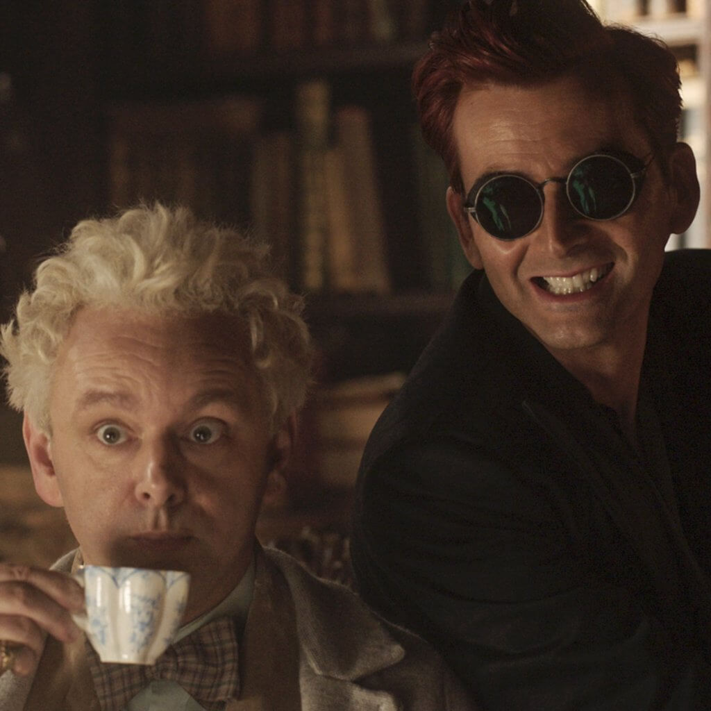 First Look David Tennant and Michael Sheen