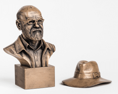 Terry Pratchett Memorial Bust