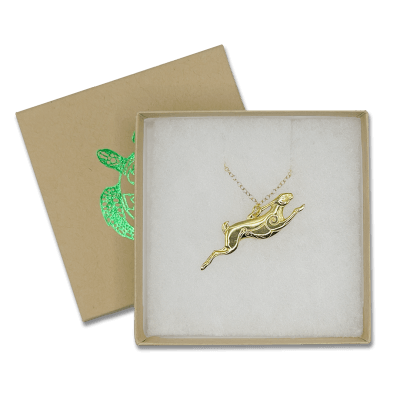 Tiffany's Hare Necklace - Gold