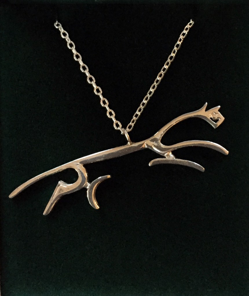 tiffany aching horse necklace