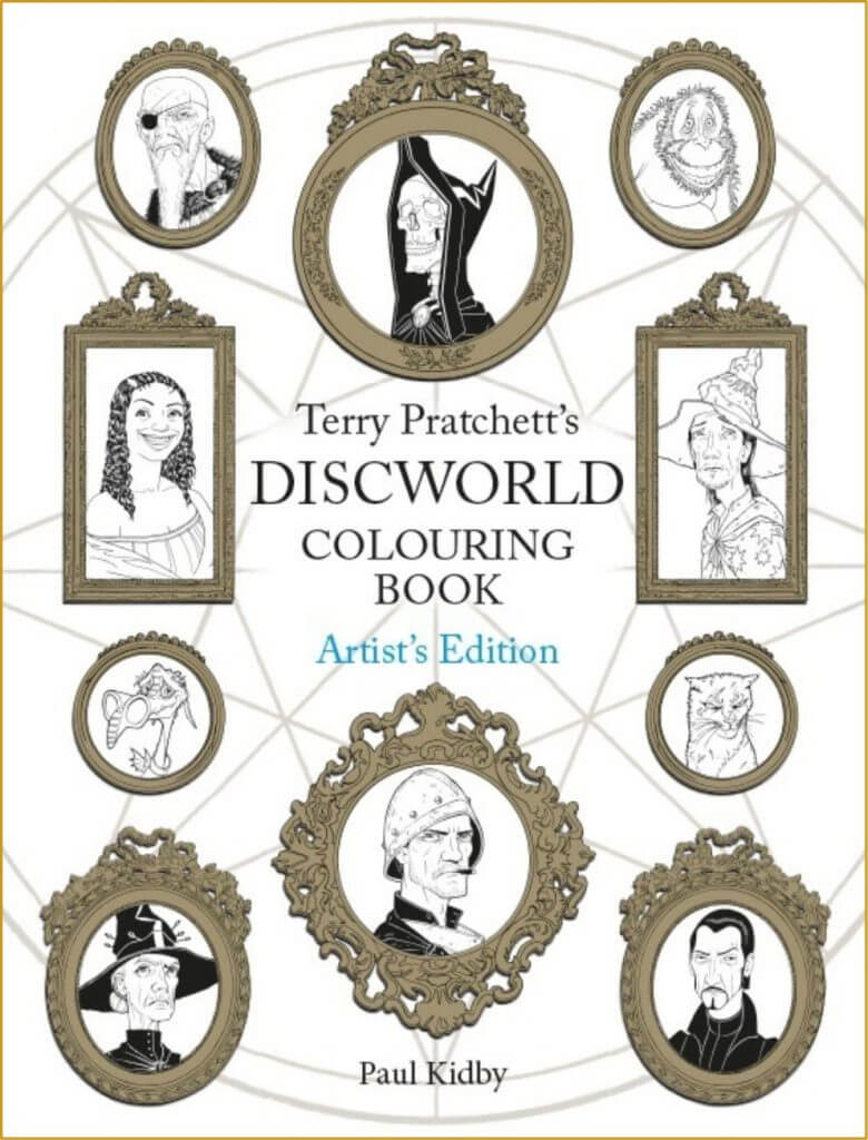 Terry Pratchett S Discworld Colouring Book Artist S Edition Discworld Com