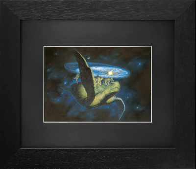 Great A'Tuin Framed Print