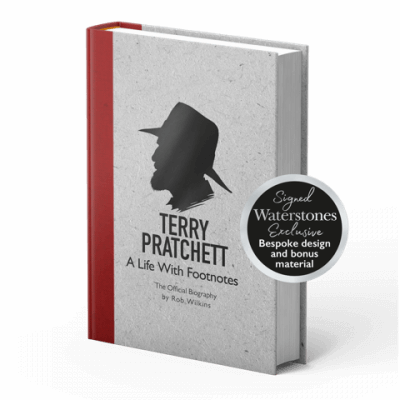 Terry Pratchett A Life With Footnotes - Waterstones Edition - Bonus Material