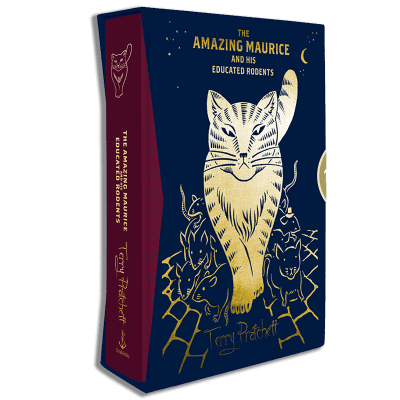 The Amazing Maurice and His Educated Rodents Collector's Library - Embossed - Slipcase Edition