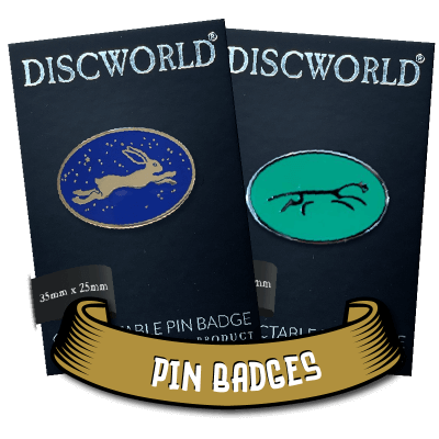 Discworld Pin Badges
