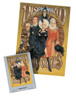 Discworld Puzzle Family Values - 1000 piece