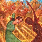 Tiffany and the Bees 1000 Piece Puzzle