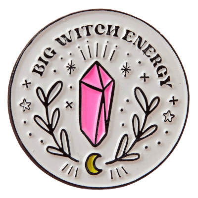 Big Witch Energy Pin Badge