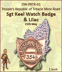 City Watch Collectable Pin  AVAILABLE NOW!