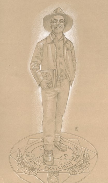 Plan For a Sir Terry Pratchett Statue Gathers Pace