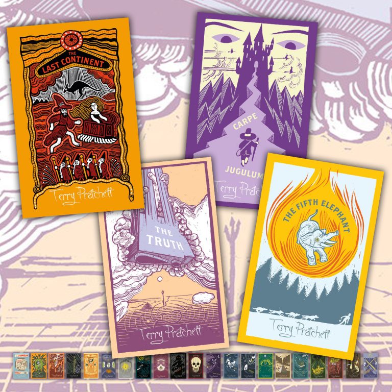 Discworld Collector’s Library covers to continue!