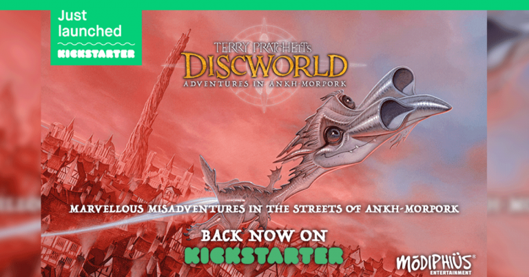 TTRPG for Terry Pratchett’s Discworld Now Live on Kickstarter