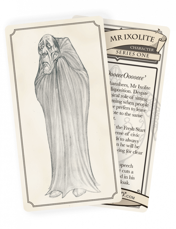 003 Mr Ixolite Discworld Trading Card