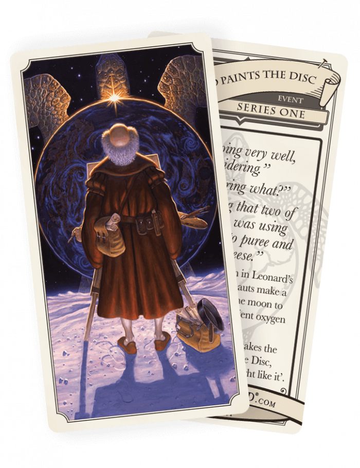 012 Leonard Paints the Disc Discworld Trading Card