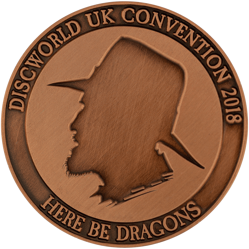 Discworld Convention 2018 Collectable Coin