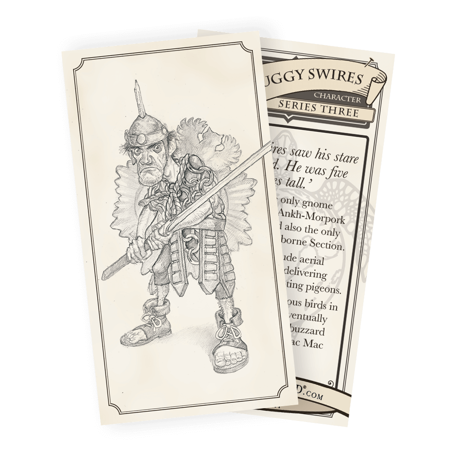 031 Buggy Swires Discworld Trading Card
