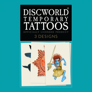 Pack of 3 Discworld Tattoos