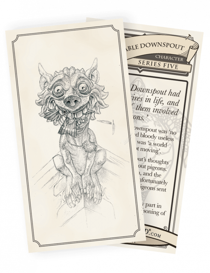 051 Constable Downspout Discworld Trading Card