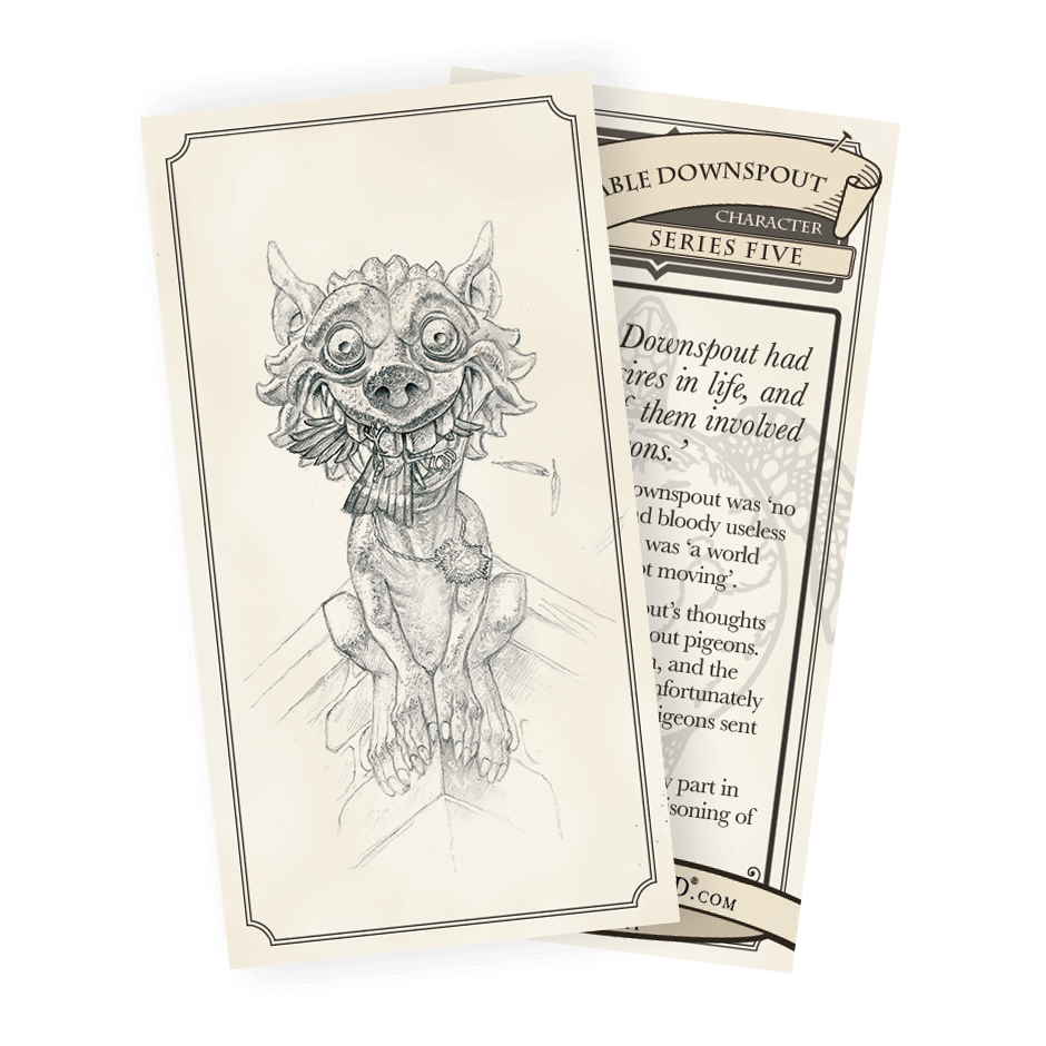 051 Constable Downspout Discworld Trading Card
