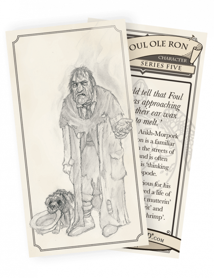 053 Foul Ole Ron Discworld Trading Card