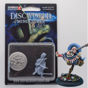 Nanny Ogg on a Broomstick Miniature