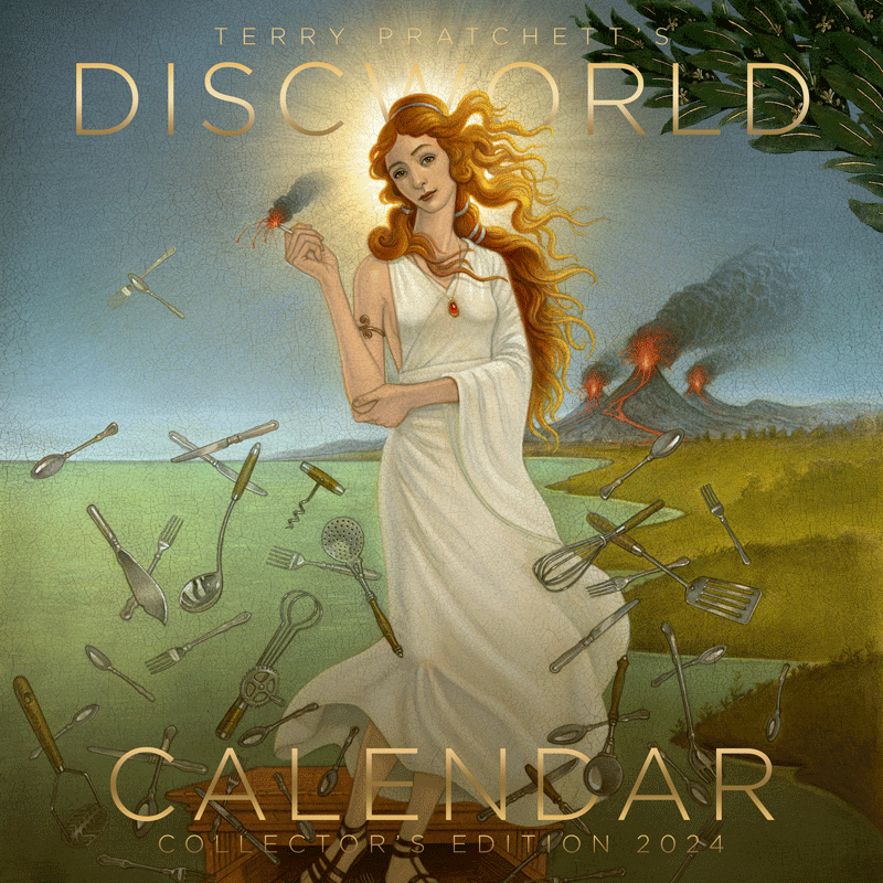 Terry Pratchett's Discworld Calendar 2024