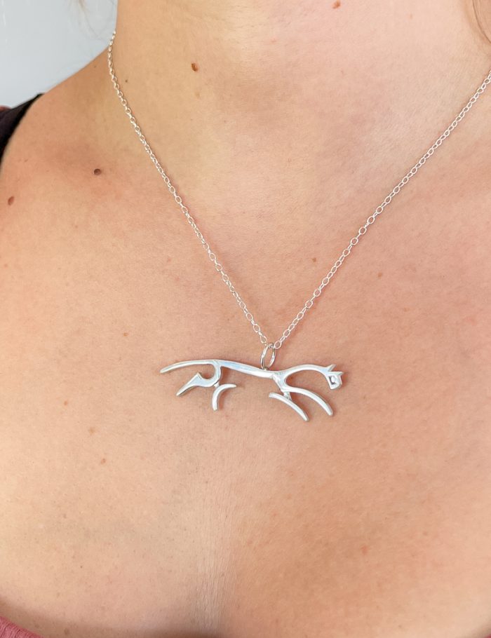 Discworld Jewellery Tiffany's Silver Horse Pendant