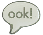 Ook! Domed Sticker