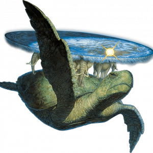 Great A'Tuin Temporary Tattoo