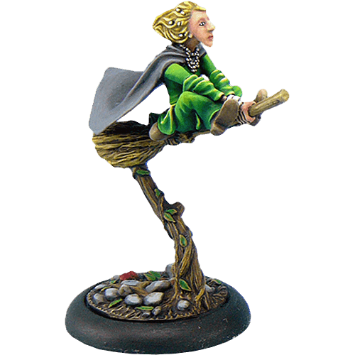 Magrat on a Broomstick