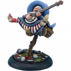 Nanny Ogg on a Broomstick