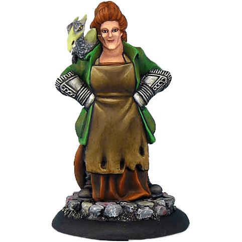 Discworld Miniature in Resin Lady Sybil