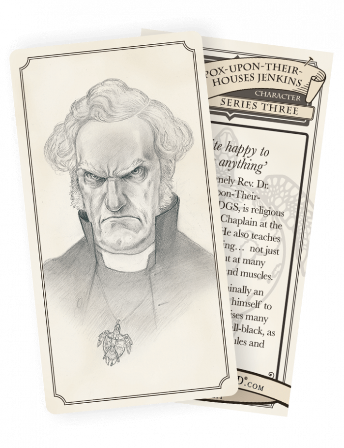 018 A-Pox-Upon-Their-Houses Jenkins Discworld Trading Card