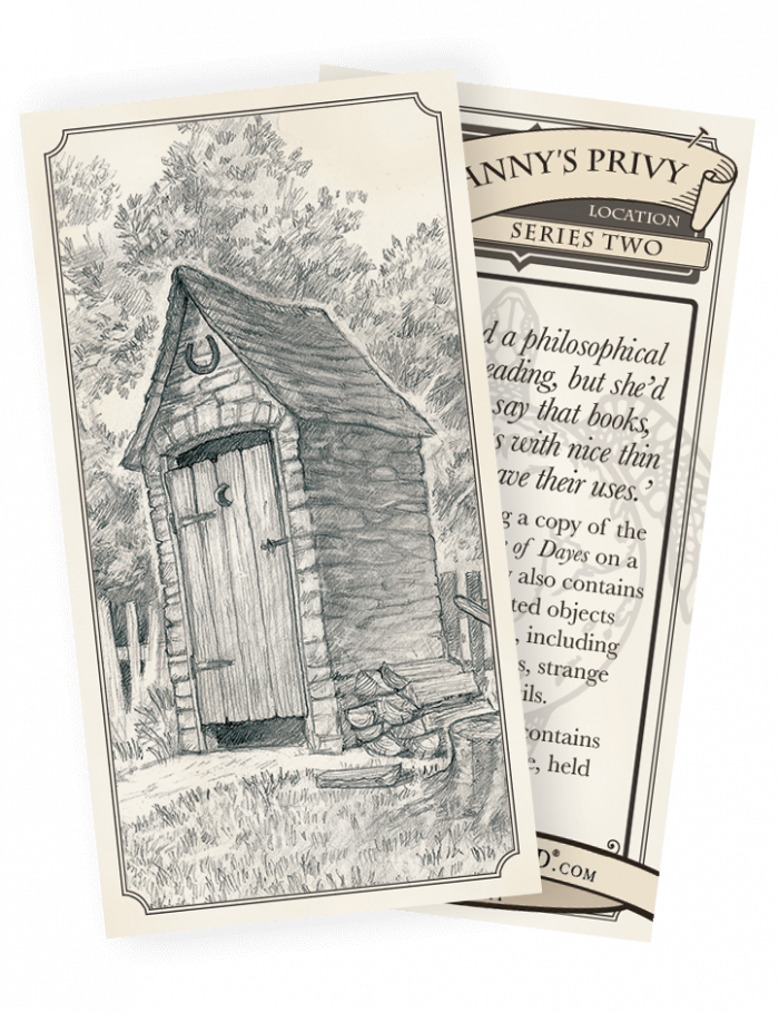 023 - Granny's Privy Discworld Trading Card