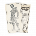 016 Greebo the Man Discworld Trading Card