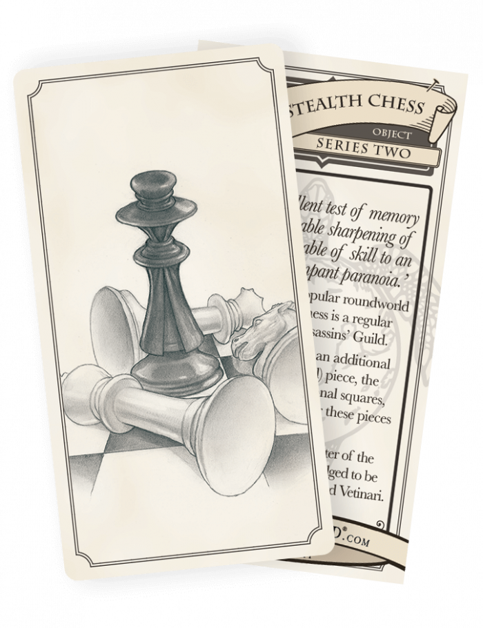 022 Stealth Chess Discworld Trading Card