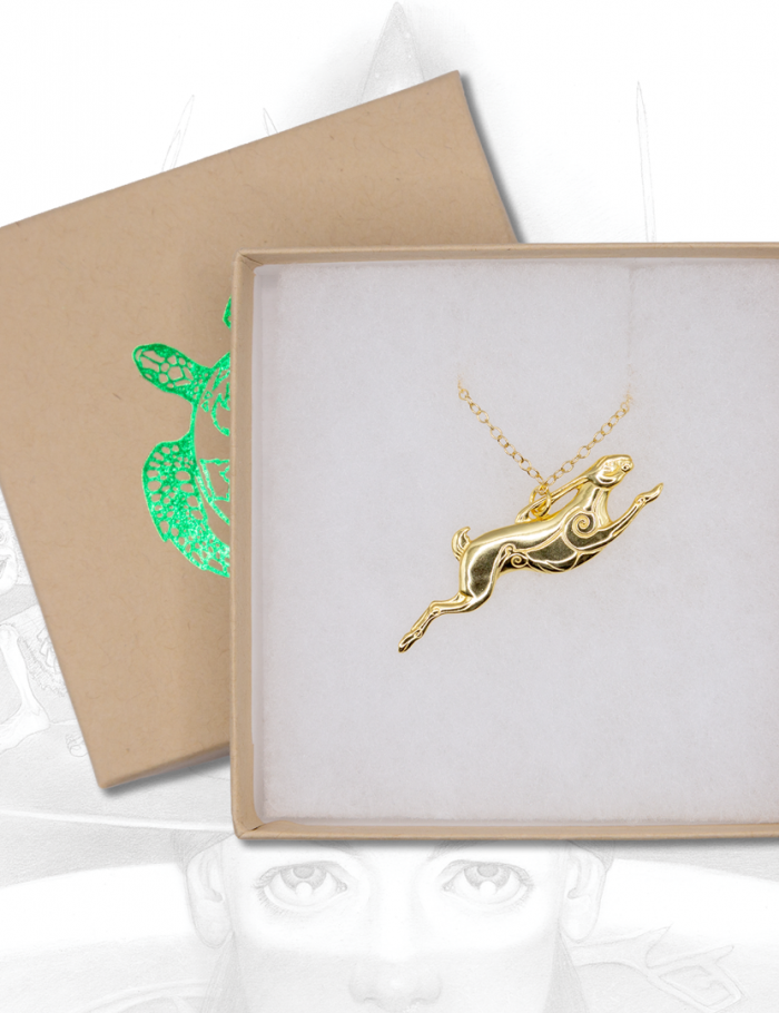 Tiffany Golden Hare Necklace