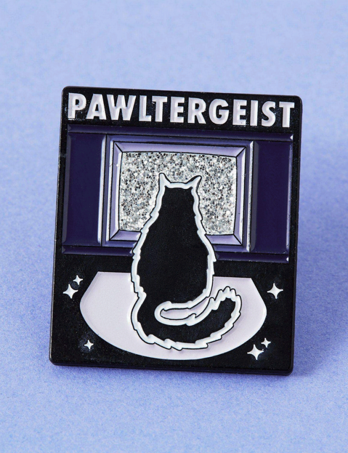 Pawltergeist Enamel Pin Badge Pawltergeist Enamel Pin Badge