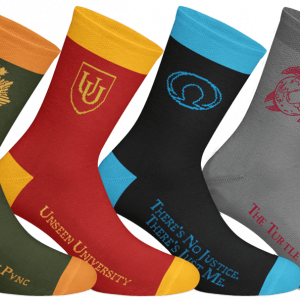Discworld Socks – Set of 4 Pairs 7 - 11