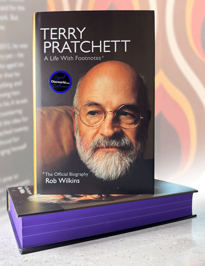 Terry Pratchett: A Life With Footnotes - Limited Purple Edged Edition Hardcover