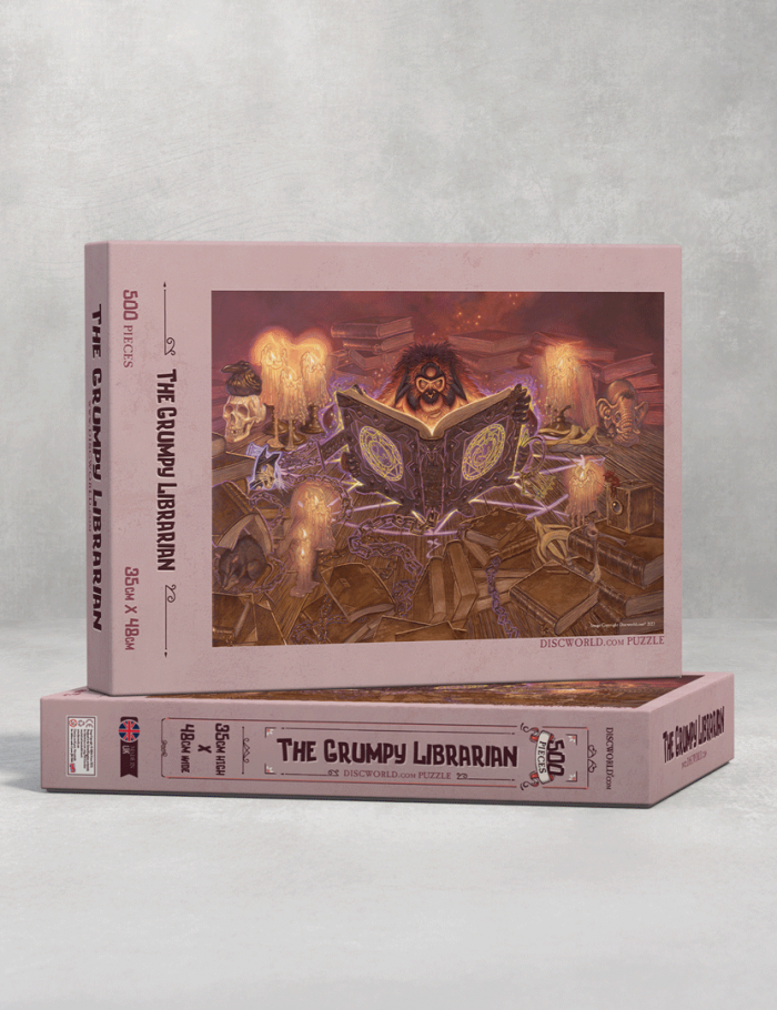 The Grumpy Librarian Jigsaw Puzzle