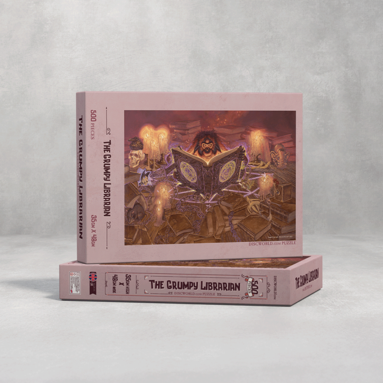 The Grumpy Librarian Jigsaw Puzzle