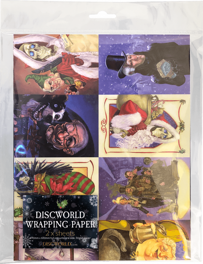 Discworld Wrapping Paper Discworld Wrapping Paper
