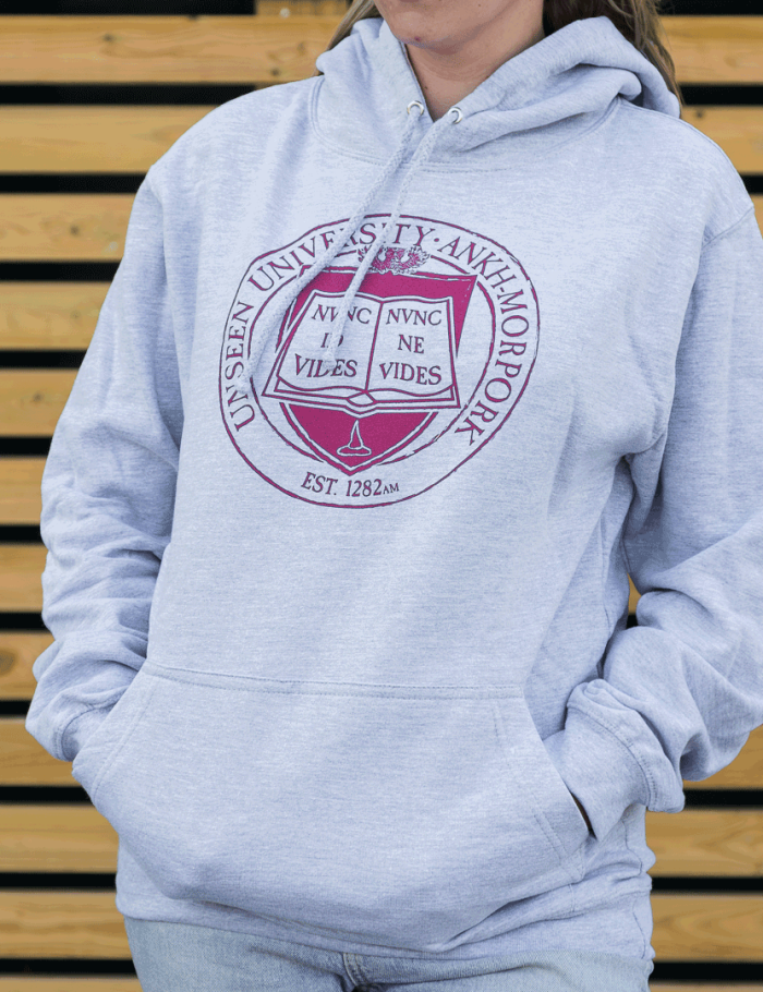 Unseen University Crest Hooded Top