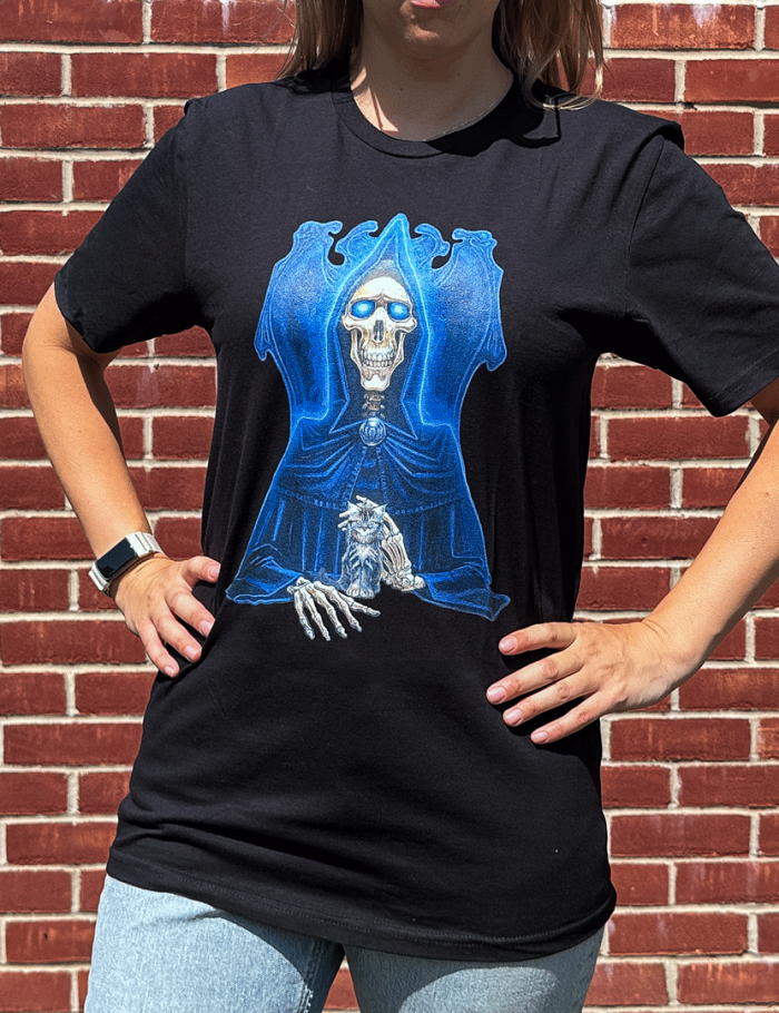 Death With Kitten T-Shirt