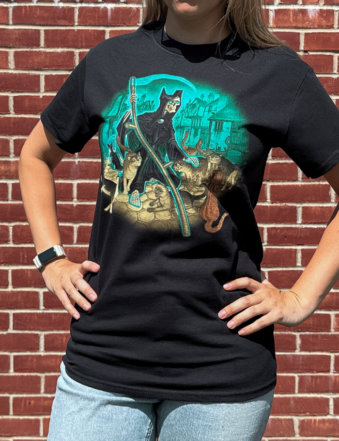 Death With Stray Cats T-Shirt