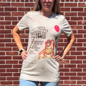 Librarian with Balloon T-Shirt