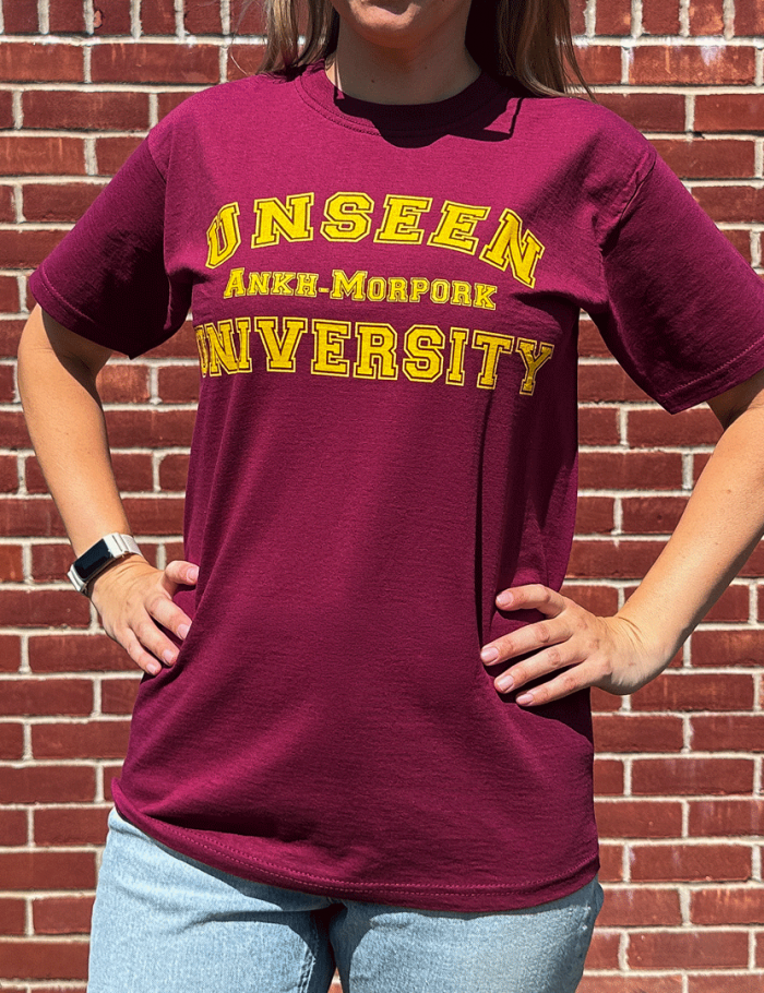 Unseen University College T-Shirt Classic Fit Unseen University College T-Shirt Classic Fit