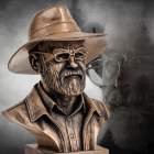 Terry Pratchett Memorial Bust
