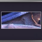 Elephant Rising Framed Print